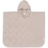 Jollein Poncho de bain coton éponge 1 à 4 ans Miffy Jacquard Nougat - Mixte - 65 x 62 cm