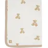 Jollein Couverture en coton bio ours Teddy Bear (75 x 100 cm)