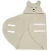 Jollein Couverture nomade Bear Boucle Olive Green (0-3 mois)