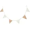 Jollein Guirlande de fanions Party Collection Biscuit (200 cm)