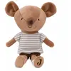Jollein 037-001-67075 Jackie Doudou en peluche, marron, 32 cm