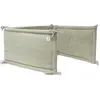 Jollein Tour de lit Grain Knit Olive Green (pour lit 60 x 120 ou 70 x 140 cm)