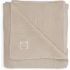 Jollein - Couverture berceau Basic Knit Nougat 75 x 100 cm - Jollein