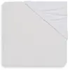 Jollein Drap-Housse en Jersey, 120 cm Longueur x 60 cm Largeur, Blanc