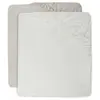 Lot de 2 draps housses 60x120 cm en Jersey Ivoire et Nougat - Jollein
