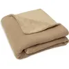 Jollein Couverture polaire tricotée Basic Knit Biscuit (75 x 100 cm)