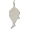 Jollein 031-562-00093 Doudou en tissu éponge Motif feuilles de nougat (30 x 10 cm)
