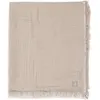 Jollein Baby Wiegdeken - 75x100cm - Fringe - Olive Green/Ivory - GOTS