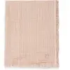 Jollein Baby Wiegdeken - 75x100cm - Fringe - Moonstone/Ivory - GOTS