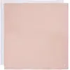 Jollein Hydrofiele Doek Large - 115x115cm - Wild Rose/Ivory - 2pack