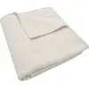 Jollein Couverture en polaire Cosy Knit Ivory (75 x 100 cm)