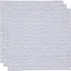 Jollein x Nijntje Hydrofiele Doek Small - 70x70cm - Miffy Stripe - Navy - 3 Stuks