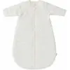 Jollein Baby Slaapzak Winter Met Afritsbare Mouw 60cm - Rond - Rib Ivory - Winterslaapzak
