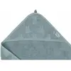 Jollein Cape de bain Miffy Jacquard Sea Green (75 x 75 cm)