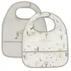 Lot de 2 bavoirs plastifiés Tiny Park