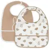 Lot de 2 bavoirs plastifiés Miffy and Friends