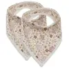 Lot de 2 bavoirs bandana Flower Fairies