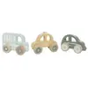 Jollein Lot de 3 voitures en bois On the Go