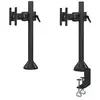 NewStar Neomounts FPMA-D965 - Kit de montage - pleine action - pour Écran LCD - noir - Taille d'écran : 10"-30" - pinces montables, oeillet, montrable sur bureau