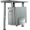 Support d'ordinateur NEWSTAR - Montable sous bureau - Noir - Hauteur réglable 39-54 cm