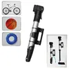Pompe à Air Vélo - Aluminium Léger - Support Inclus - 2 Valves Benson