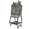 Strong Cage pour perroquetd Villa Aurelia Gris 56 x 43 x 154 cm