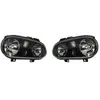 AutoStyle Set koplampen passend voor Volkswagen Golf IV 1998-2003 - Zwart - incl. mistlampen