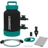 VONROC Adoucisseur deau - 1000L par régénération - Incl. débitmètreban...