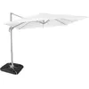 VONROC Premium Zweefparasol Pisogne 300x300cm   Incl. vulbare tegels, ...