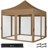 VONROC Easy-Up Partytent - 3x3 m - Premium easy-up Partytent - Set inc...
