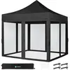 VONROC Easy-Up Partytent - 3x3 m - Premium easy-up Partytent - Set inc...