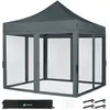 VONROC Easy-Up Partytent - 3x3 m - Premium easy-up Partytent - Set inc...
