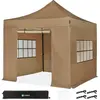 VONROC Easy-Up Partytent   3x3 m - Premium easy-up Partytent - Set inc...