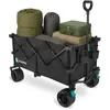VONROC Bolderkar XL   Opvouwbaar - 80 kg draagvermogen   200l inhoud -...