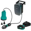 VONROC Accu Dompelpomp 20V - 90W   4.500 l/h, 0,8 bar   vlakzuigend to...