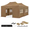 VONROC Partytent   6x4.5 m   Premium easy-up Partytent - Set incl. 2x ...
