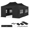 VONROC Partytent   6x4.5 m   Premium easy-up Partytent - Set incl. 2x ...