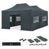 VONROC Partytent   6x4.5 m   Premium easy-up Partytent - Set incl. 2x ...