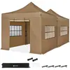 VONROC Partytent   6x3 m   Premium easy-up Partytent - Set incl. 2x Te...