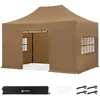 VONROC Easy-Up Partytent   3x4.5 m - Premium easy-up Partytent - Set i...