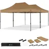 VONROC Partytent   6x4.5 m   Premium easy-up Partytent - Set incl. 2x ...