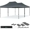 VONROC Partytent   6x4.5 m   Premium easy-up Partytent - Set incl. 2x ...
