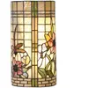 Lumilamp Wandlamp Tiffany 20x11x36 cm Beige Groen Metaal