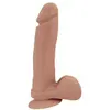 BP Dong met ballen en zuignap 20 cm, beige