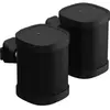 Une paire de supports mural Sonos Paire One Noir