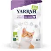 14x85g Yarrah Bio Filets en sauce dinde bio - Pâtée pour chat