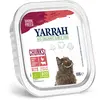 6x100g Chunks Yarrah poulet, boeuf pour chat