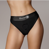 Ouch! by Shots - Vibrating Strap-on Hipster - XL/XXL - Black