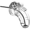ManCage Model 15 - Chastity - 3.5" - Cock Cage - Transparent