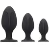 Shots - Ouch! Diamantvormige Butt Plug Set black